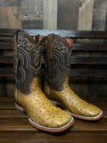 HOMETOWN Ostrich Square Toe