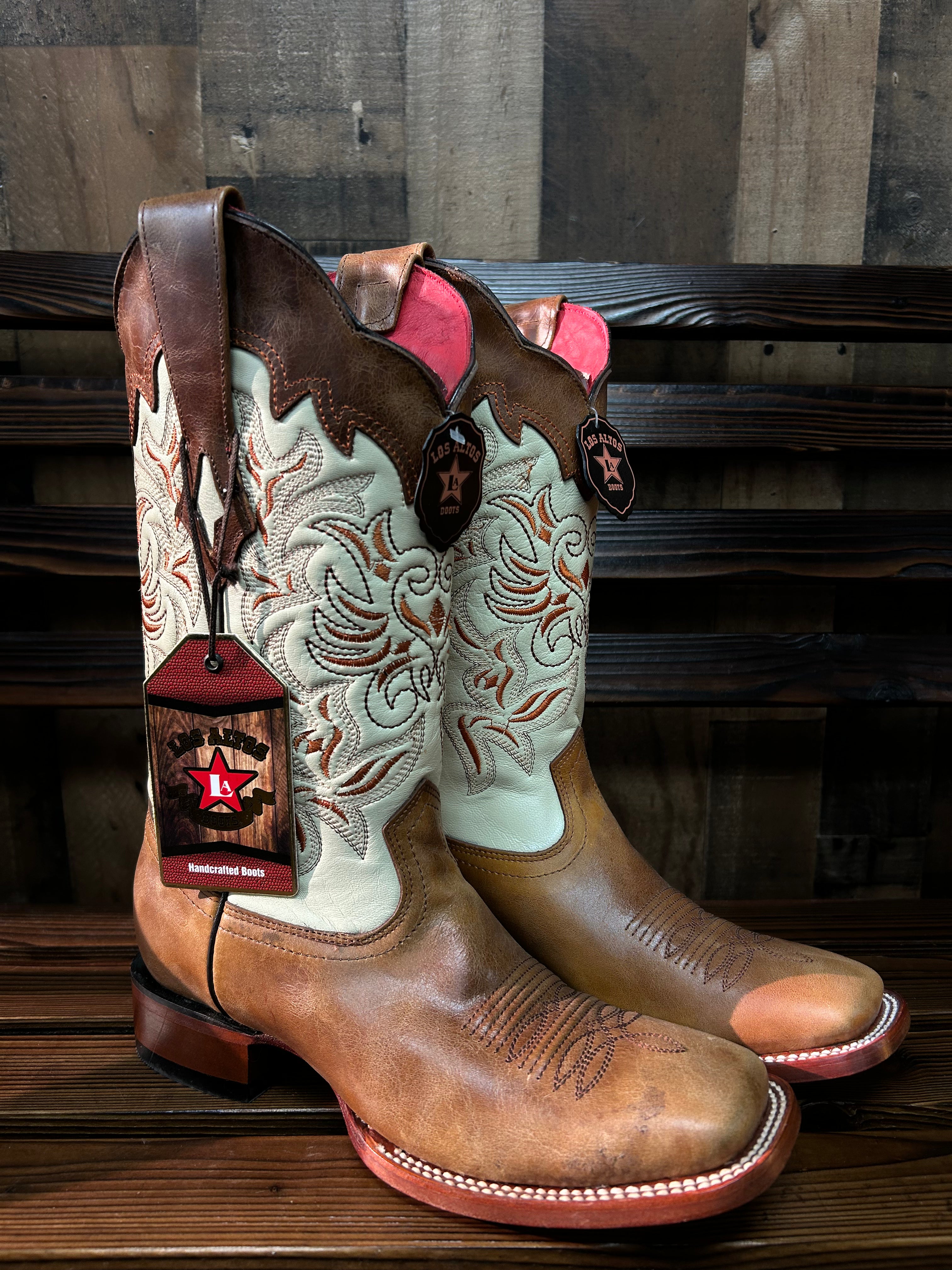 LOS ALTOS BOOTS Volcano Square Toe