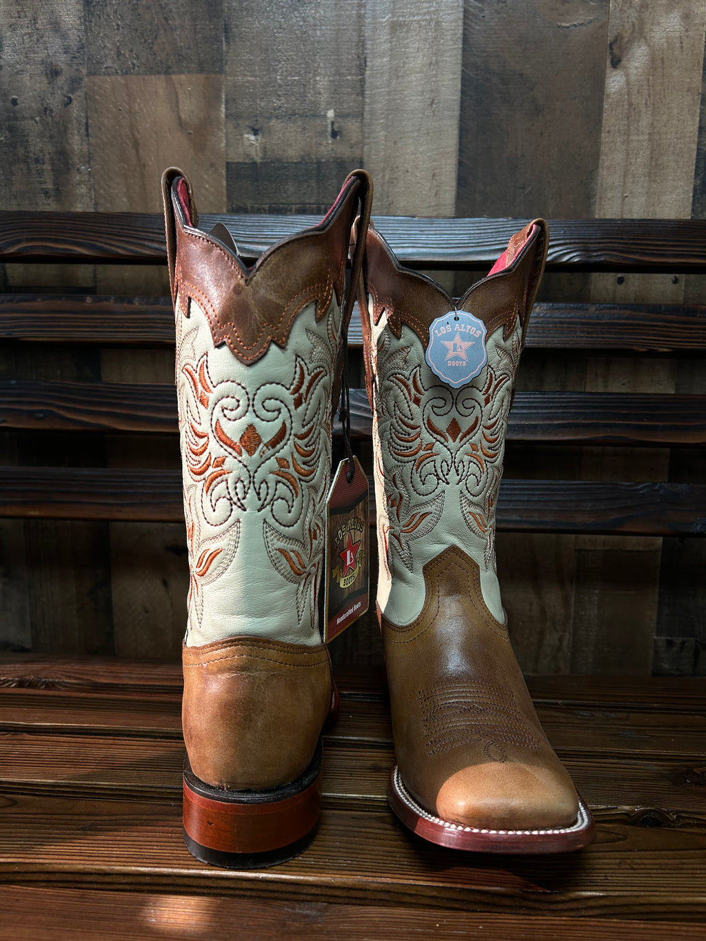 LOS ALTOS BOOTS Volcano Square Toe