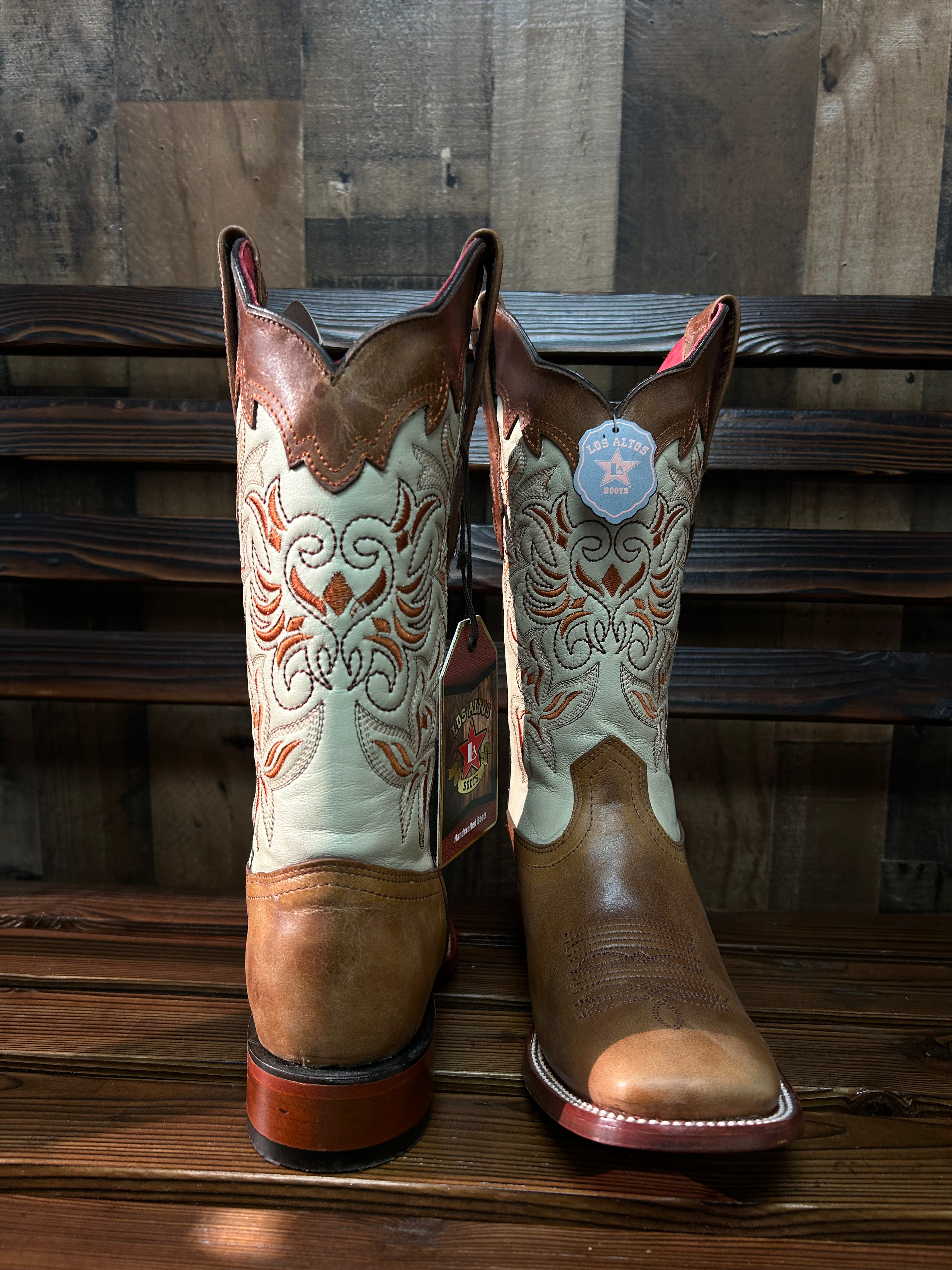 LOS ALTOS BOOTS Volcano Square Toe