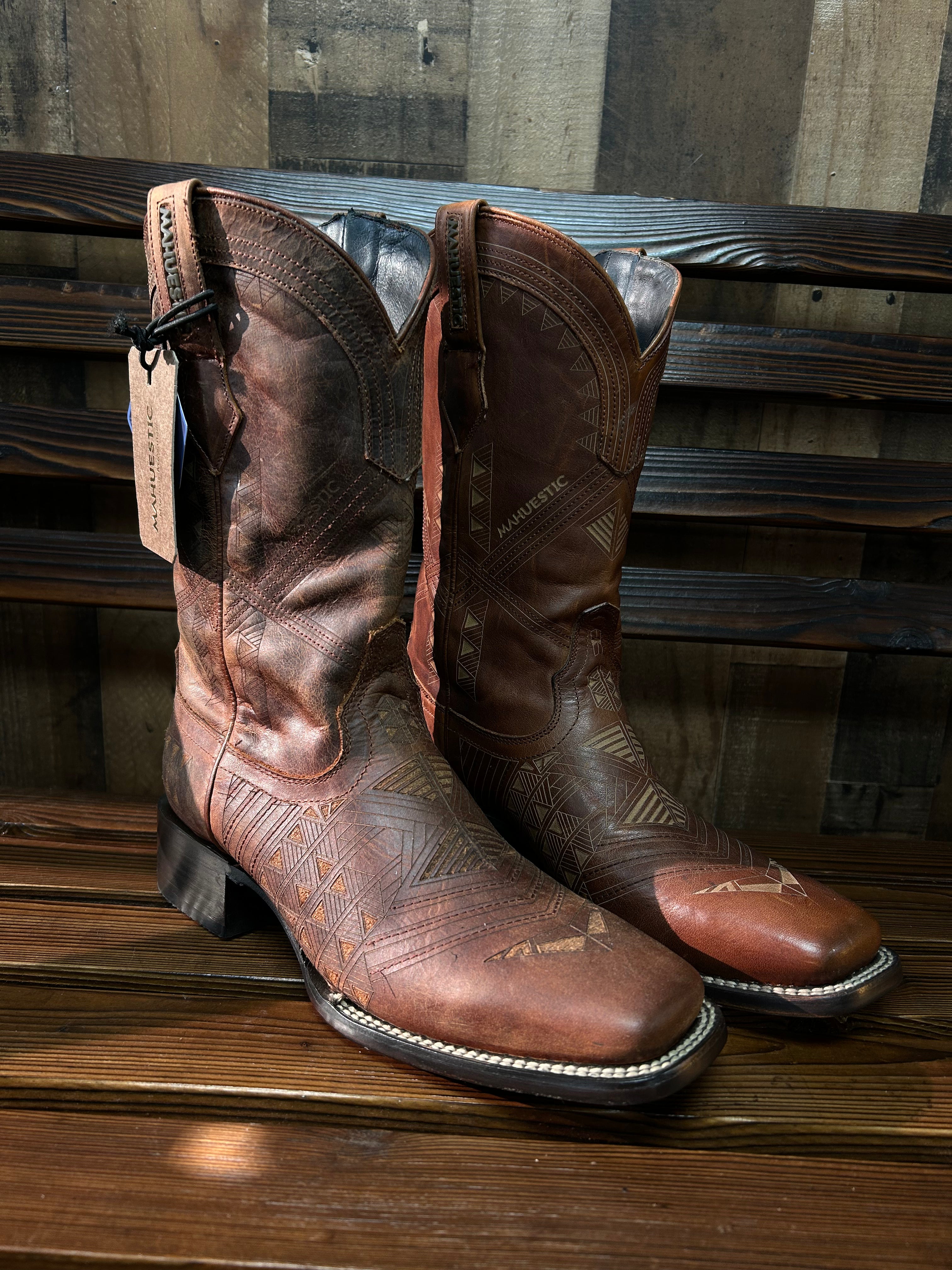 MAHUESTIC Whisky Square Toe